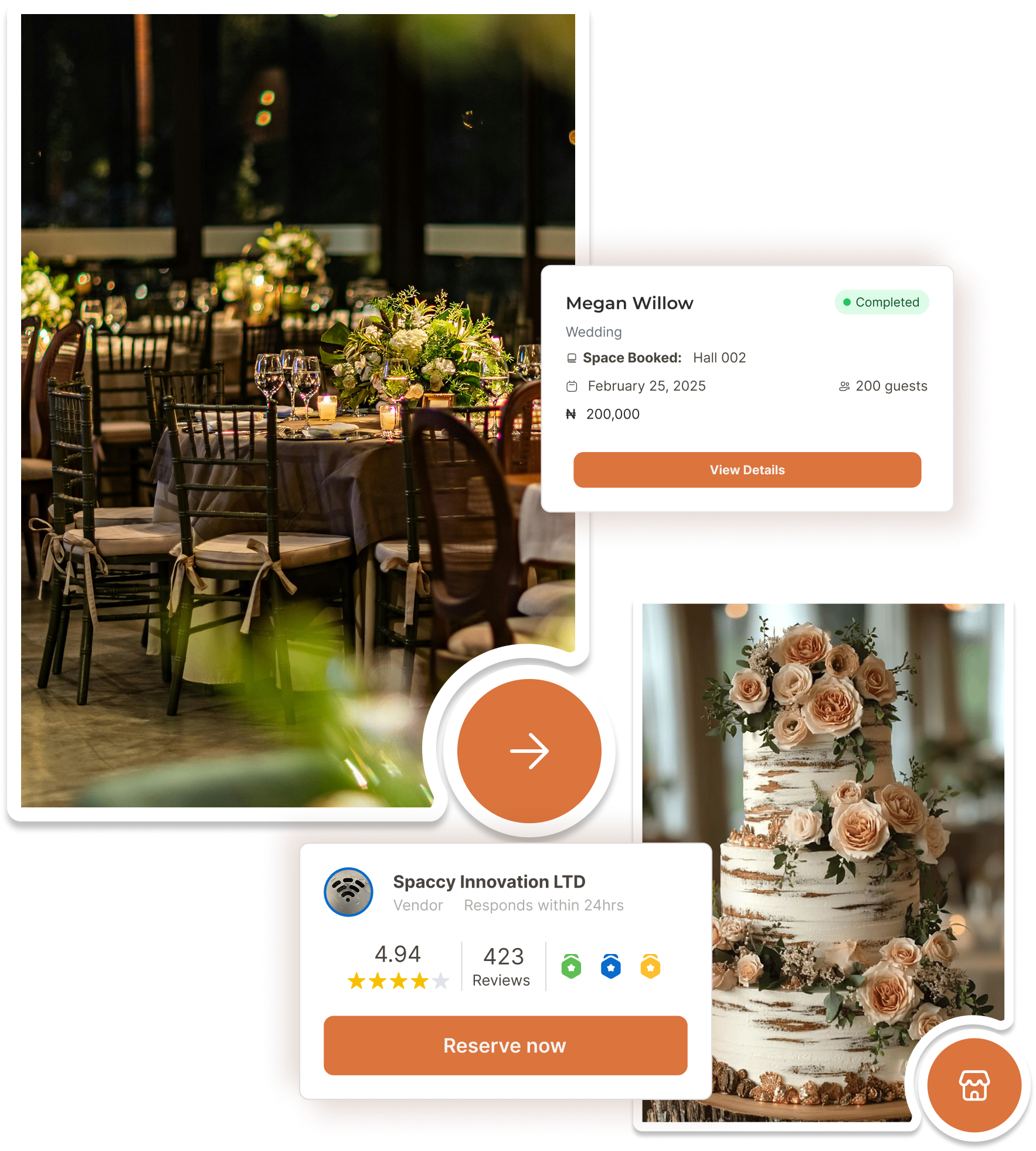 Event services showcase