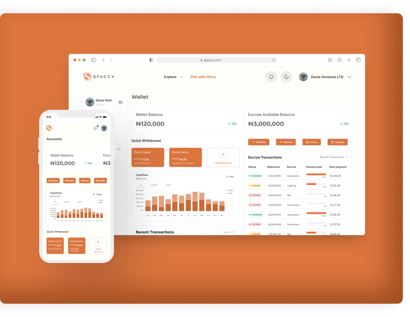 Spaccy Wallet